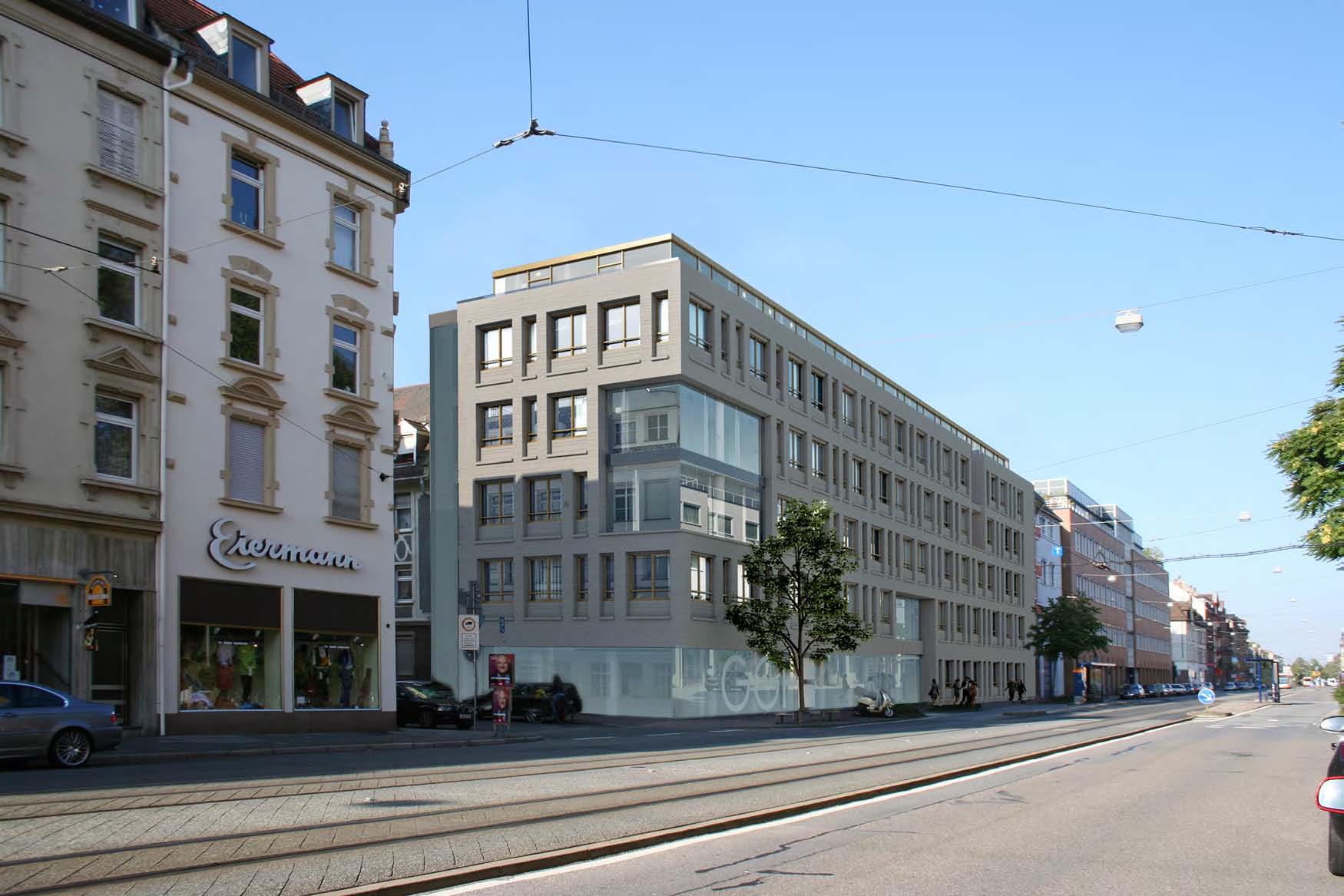 1. Preis: Wettbewerb Neubau Verwaltungsgebäude GGH Heidelberg